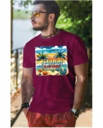 Koszulka Plażowy luz <br>idealna na letnie dni - Unisex, dla niego