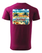 Koszulka Plażowy luz <br>idealna na letnie dni - Unisex, dla niego