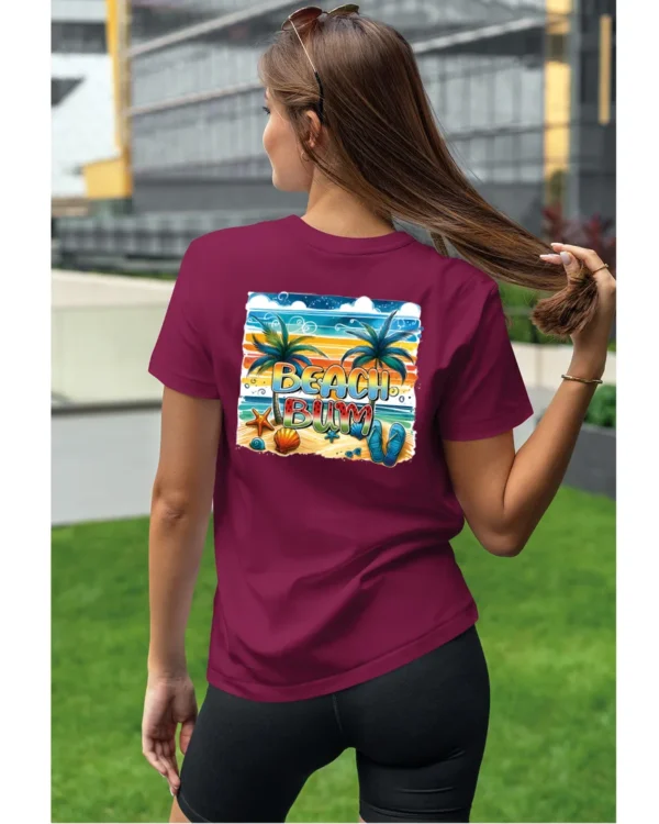 Koszulka Plażowy luz <br>idealna na letnie dni - Unisex, dla niej