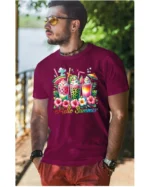 Koszulka Witaj Lato! <br>ciesz się owocowymi smakami - Unisex, dla niego