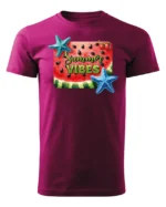 Koszulka Letnie wibracje <br>poczuj radość lata - Unisex, dla niego