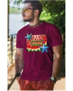 Koszulka Letnie wibracje <br>poczuj radość lata - Unisex, dla niego
