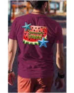 Koszulka Letnie wibracje <br>poczuj radość lata - Unisex, dla niego