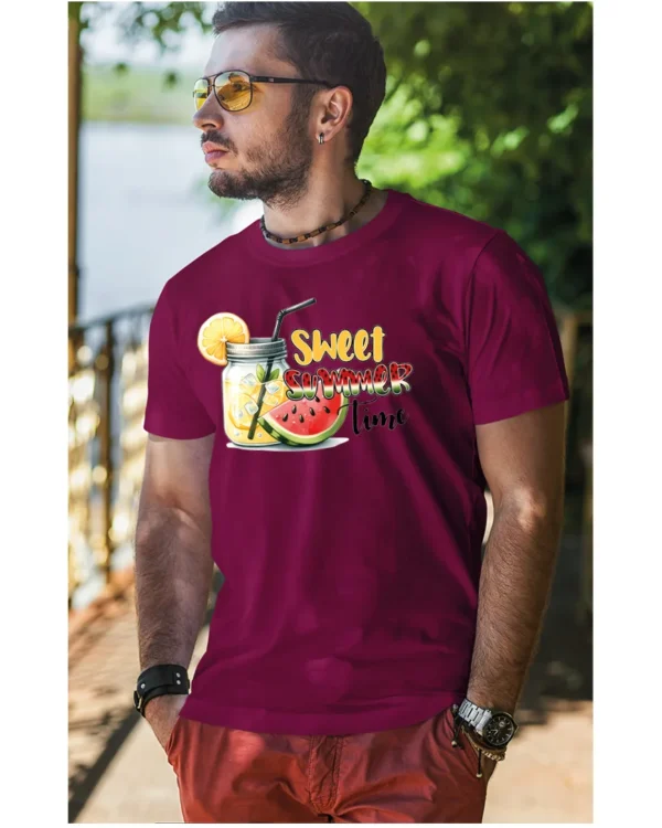 Koszulka Lato pełne słodyczy <br>ciesz się owocowymi orzeźwieniami - Unisex, dla niego