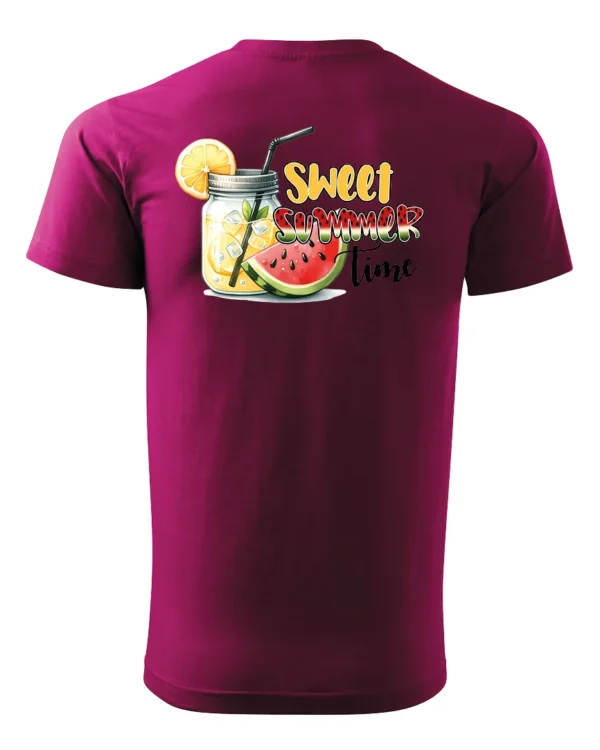 Koszulka Lato pełne słodyczy <br>ciesz się owocowymi orzeźwieniami - Unisex, dla niego