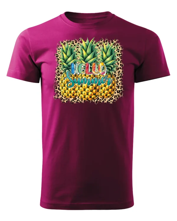 Koszulka Owocowe Lato <br>poczuj tropikalne wibracje - Unisex, dla niego