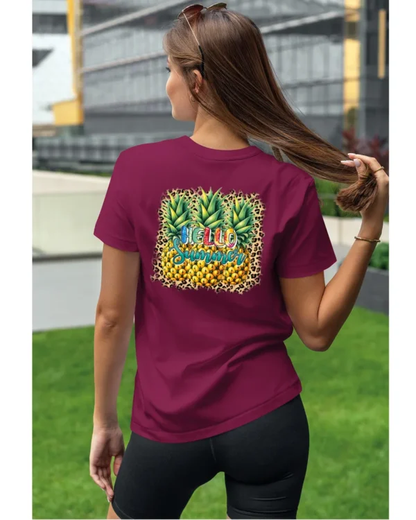 Koszulka Owocowe Lato <br>poczuj tropikalne wibracje - Unisex, dla niej