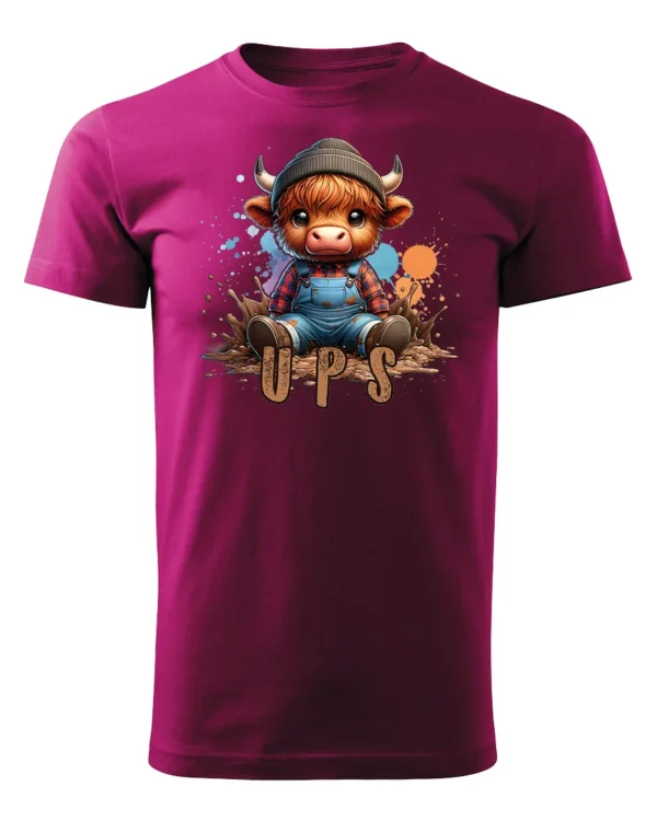 Koszulka Mówiłem, że to nie ja! <br>urocza krówka w akcji - Unisex, dla niego
