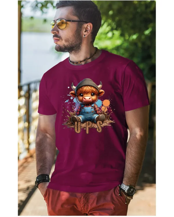 Koszulka Mówiłem, że to nie ja! <br>urocza krówka w akcji - Unisex, dla niego