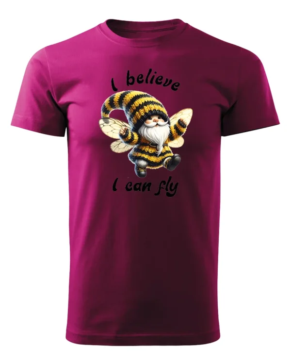 Koszulka Wierzę, że mogę latać <br>spełniaj swoje marzenia - Unisex, dla niej
