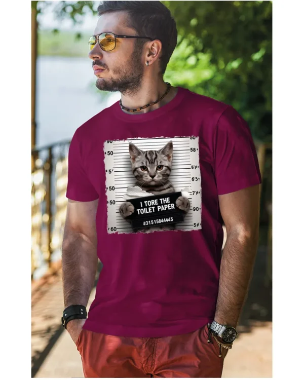 Koszulka Kocia zbrodnia doskonała – Unisex