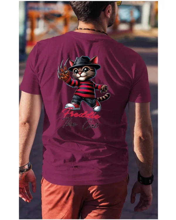 Koszulka Koci horror, Freddie the Cat - Unisex