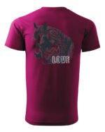 Koszulka Miłość do koni, bliska więź - Unisex