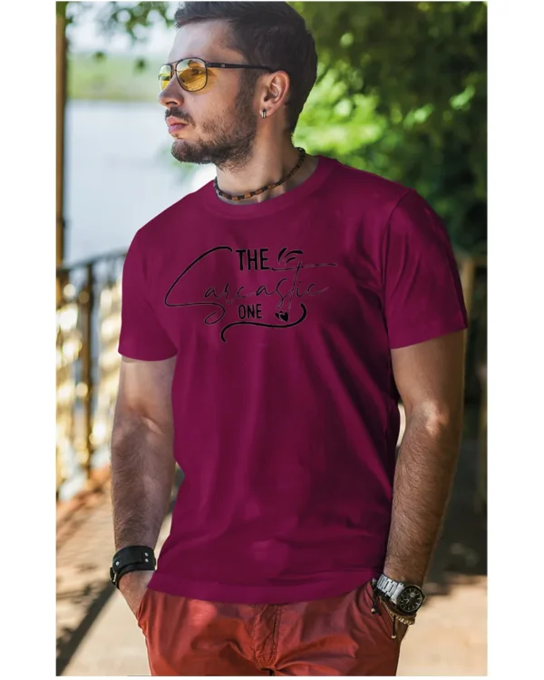 Koszulka Mistrz ciętej riposty, „The Sarcastic One” – Unisex