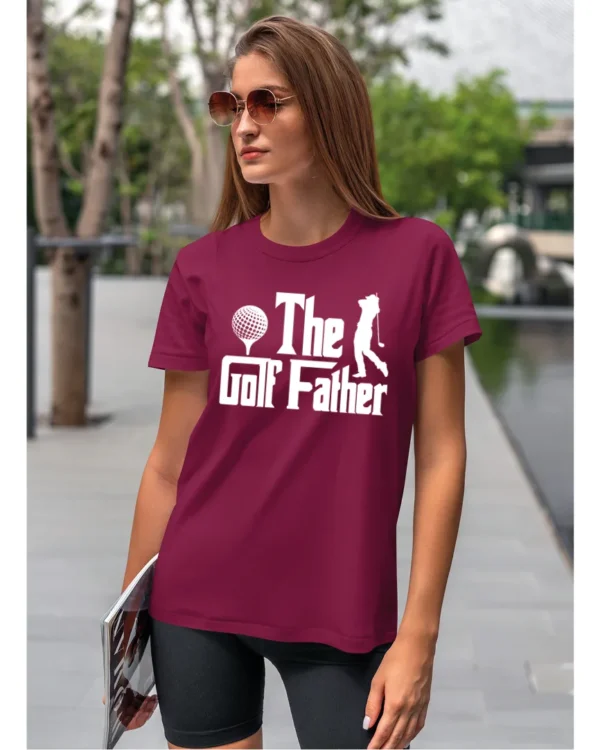 Koszulka The Golf Father, mistrz gry w golfa – Unisex