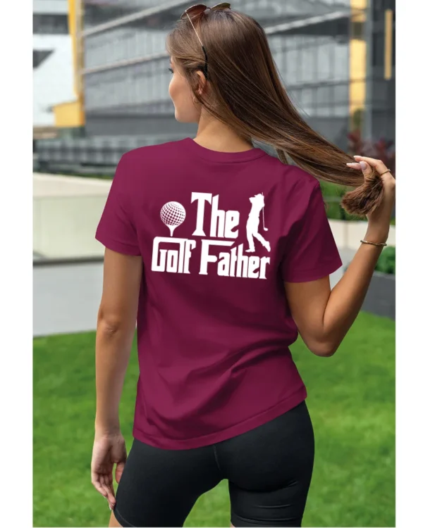 Koszulka The Golf Father, mistrz gry w golfa – Unisex