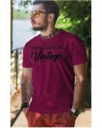 Koszulka Styl retro na co dzień, „I'm not old, I'm vintage” – edycja Midnight, Unisex