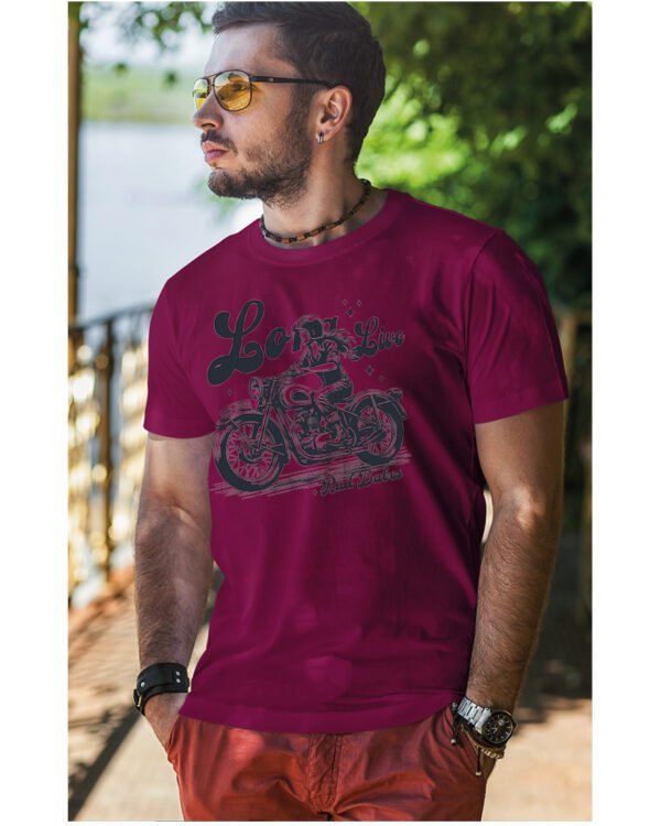 Koszulka Jazda, wolność, niezależność, „Long Live Rad Babes” – edycja Midnight, Unisex