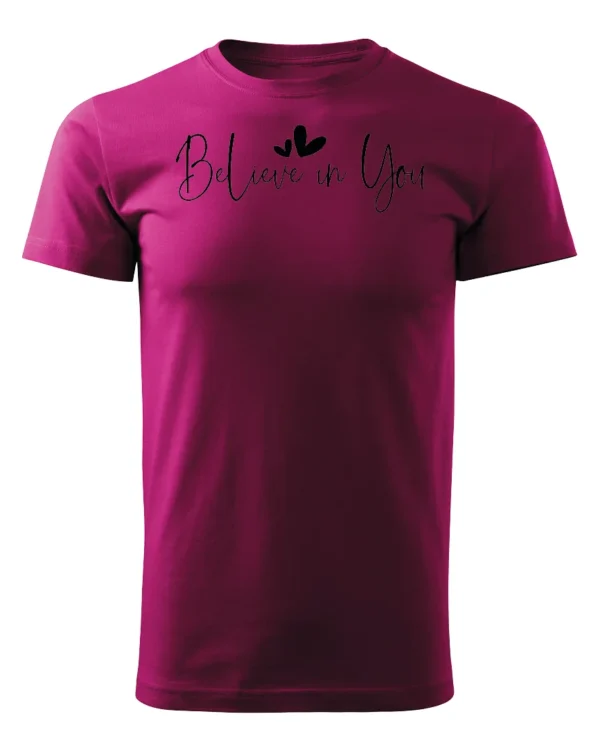 Koszulka Siła i pewność siebie, „Believe in You” – Unisex