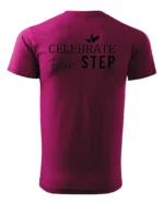 Koszulka Świętuj każdy krok, „Celebrate Each Step” – Unisex