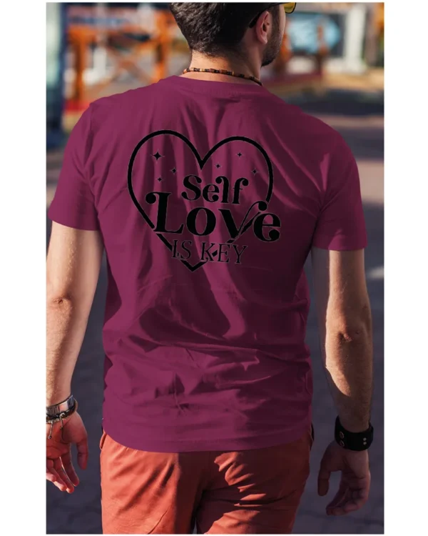 Koszulka Self love is key, miłość do siebie to podstawa – Unisex