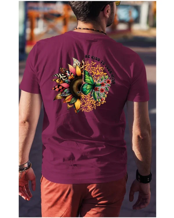 Koszulka Dbaj o swój spokój, „Be kind to your mind” – Unisex