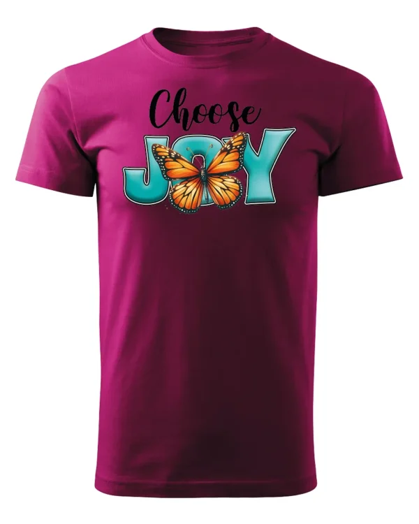 Koszulka Choose Joy, codziennie wybieraj szczęście – Unisex