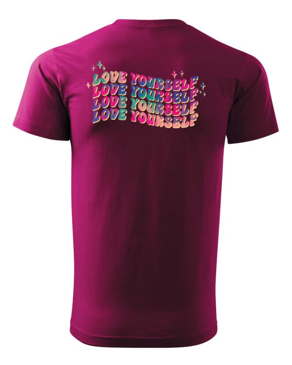 Koszulka Love Yourself, Pokochaj siebie – Unisex
