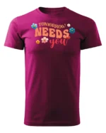 Koszulka Tomorrow needs you, Bądź nadzieją jutra – Unisex
