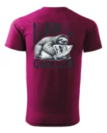 Koszulka Leniwiec w akcji, odpoczywaj i chilluj – edycja Midnight, Unisex