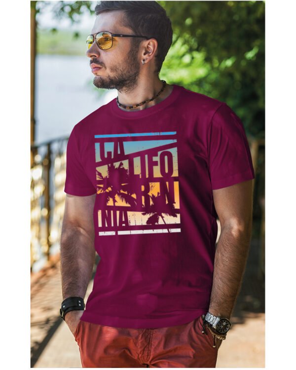 Koszulka California vibe <br>Poczuj Kalifornijską Energię – Unisex, dla niego