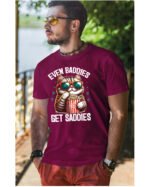 Koszulka Słodki Kot <br>Nawet twardziele mają chwile słabości - Unisex, dla niego