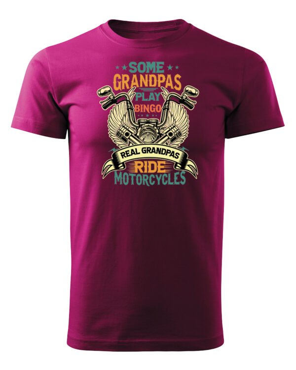 Koszulka Grandpas Who Ride <br>Dziadkowie na pełnym gazie - Unisex, dla niego