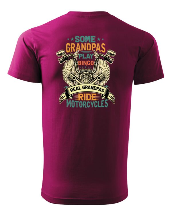 Koszulka Grandpas Who Ride <br>Dziadkowie na pełnym gazie - Unisex, dla niego