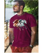 Koszulka Miłość w Galopie <br>Konie i wolność - Unisex, dla niego