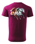Koszulka Miłość w Galopie <br>Konie i wolność - Unisex, dla niego