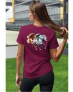 Koszulka Miłość w Galopie <br>Konie i wolność - Unisex, dla niej