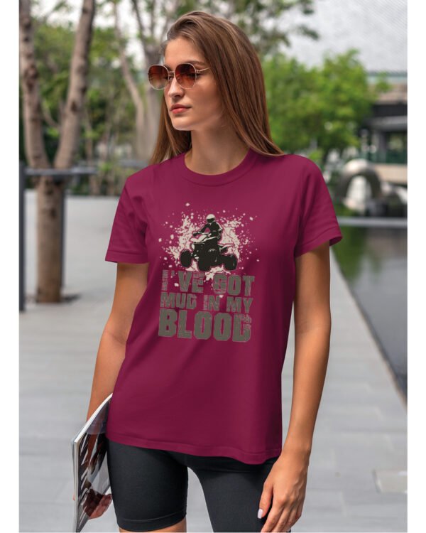 Koszulka I've got mud in my Blood <br>Styl Off-Road - Unisex, dla niej
