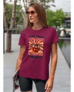 Koszulka Live Today <br>Kurczak na luzie - Unisex, dla niej