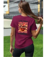 Koszulka Live Today <br>Kurczak na luzie - Unisex, dla niej