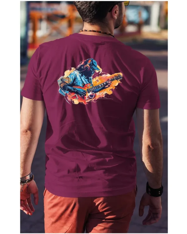 Koszulka Kocham muzykę <br>Pasja do dźwięków - Unisex, dla niego