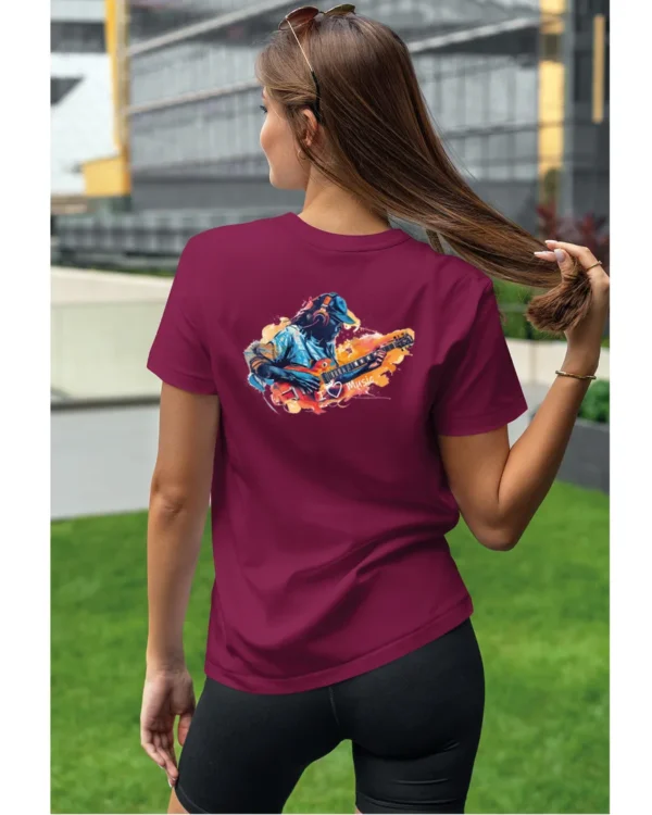 Koszulka Kocham muzykę <br>Pasja do dźwięków - Unisex, dla niej