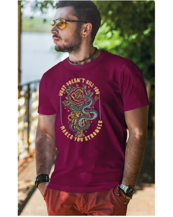 Koszulka What doesn't kill you <br>Makes you stronger - Unisex, dla niego
