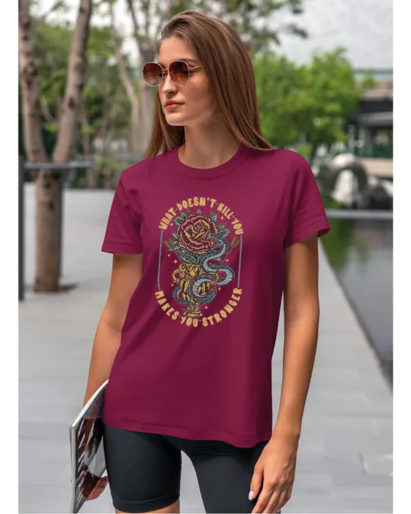 Koszulka What doesn't kill you <br>Makes you stronger - Unisex, dla niej