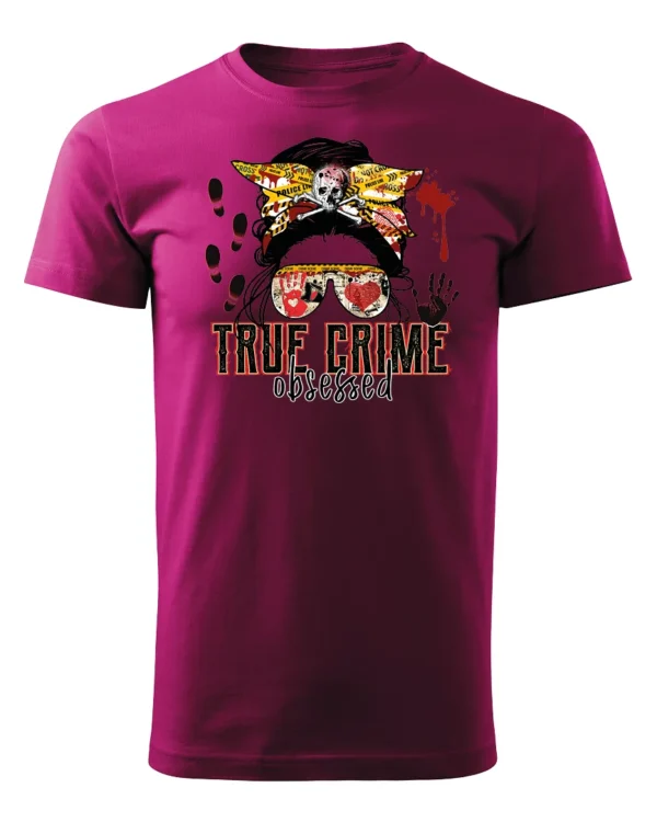 Koszulka True Crime <br>Mroczna fascynacja - Unisex, dla niego