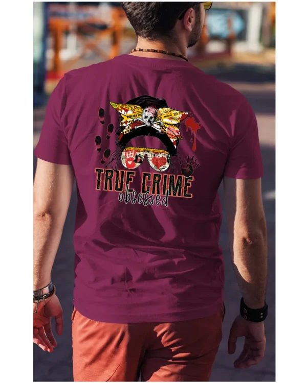 Koszulka True Crime <br>Mroczna fascynacja - Unisex, dla niego