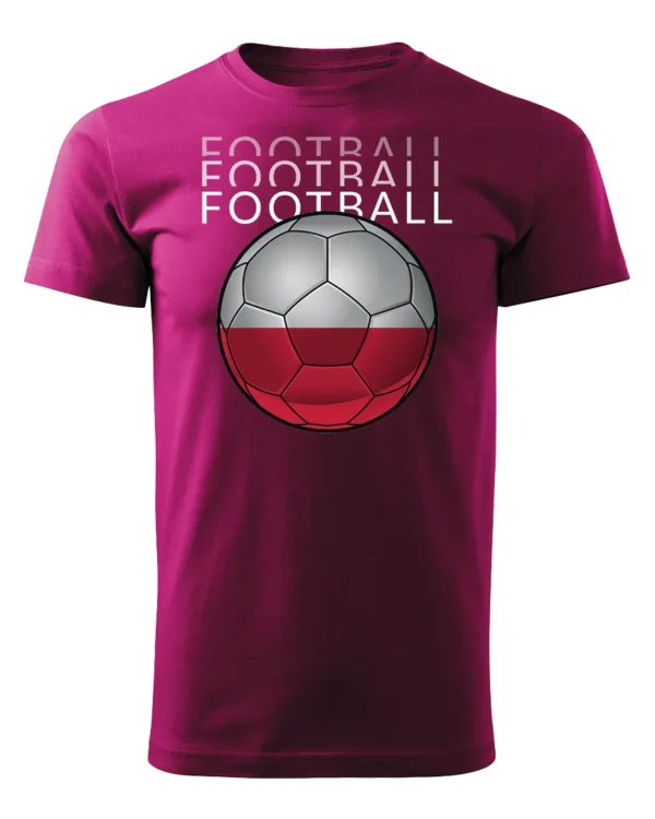 Koszulka Football <br>Miłość do gry - Unisex, dla niego