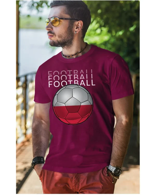 Koszulka Football <br>Miłość do gry - Unisex, dla niego