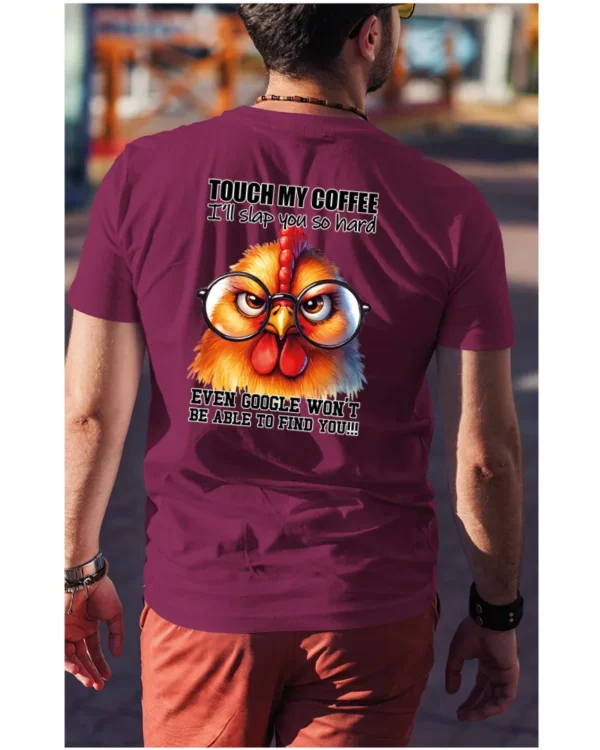 Koszulka Touch my Coffee <br>I'll slap you so hard - Unisex, dla niego