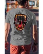 Koszulka unisex napis “Shut up”, dla niego – wybierz kolor!
